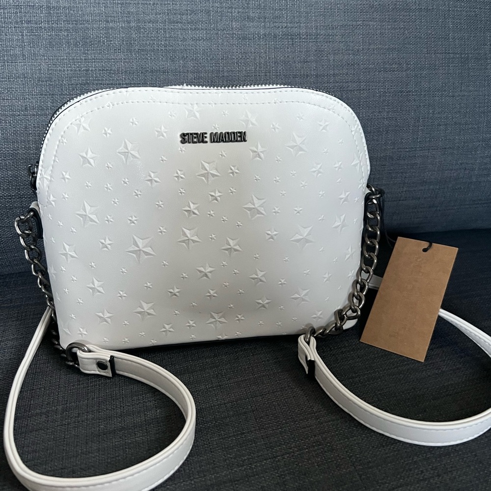 NWT STEVE MADDEN BMAGGIE STARS DOME CROSSBODY BAG